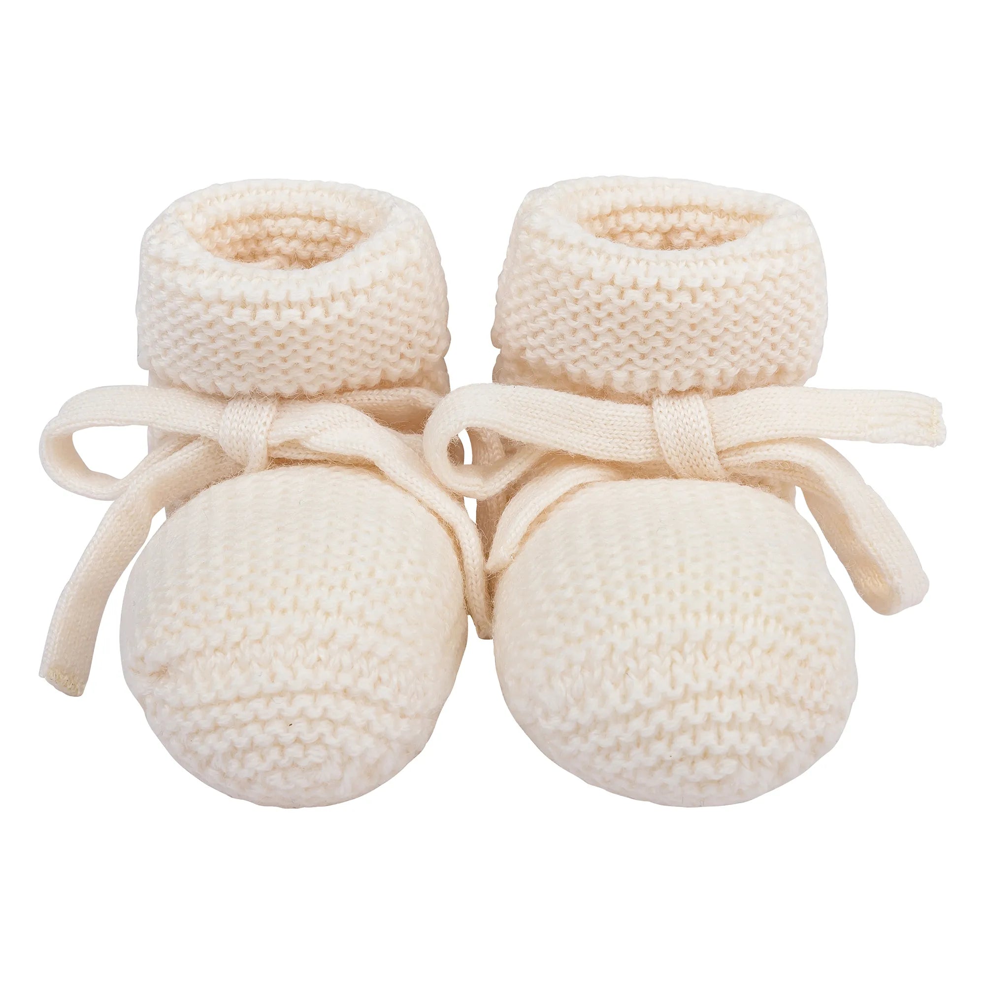 Chaussons en laine mérinos . Milk