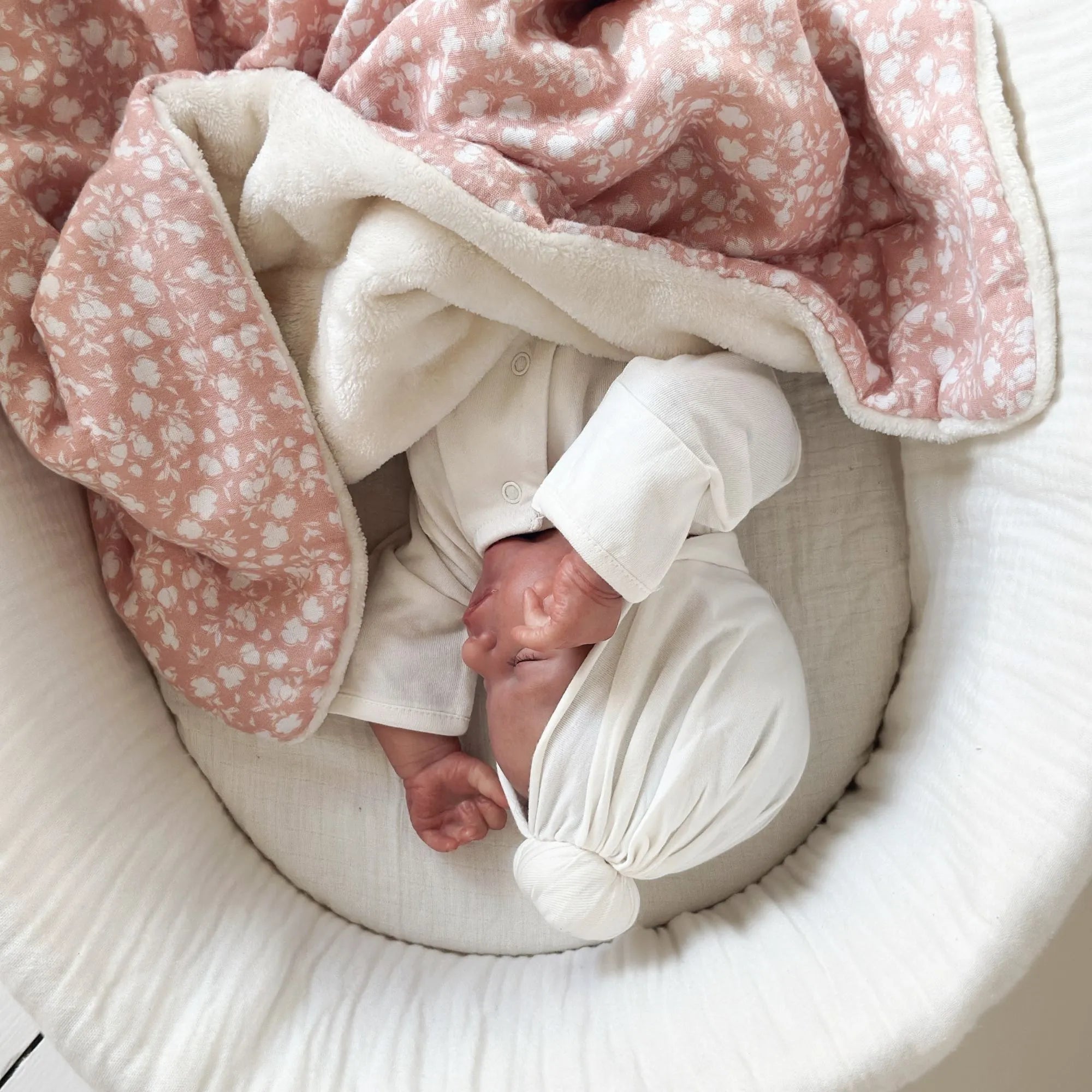 Couverture bébé Snuggle - Bloom blush