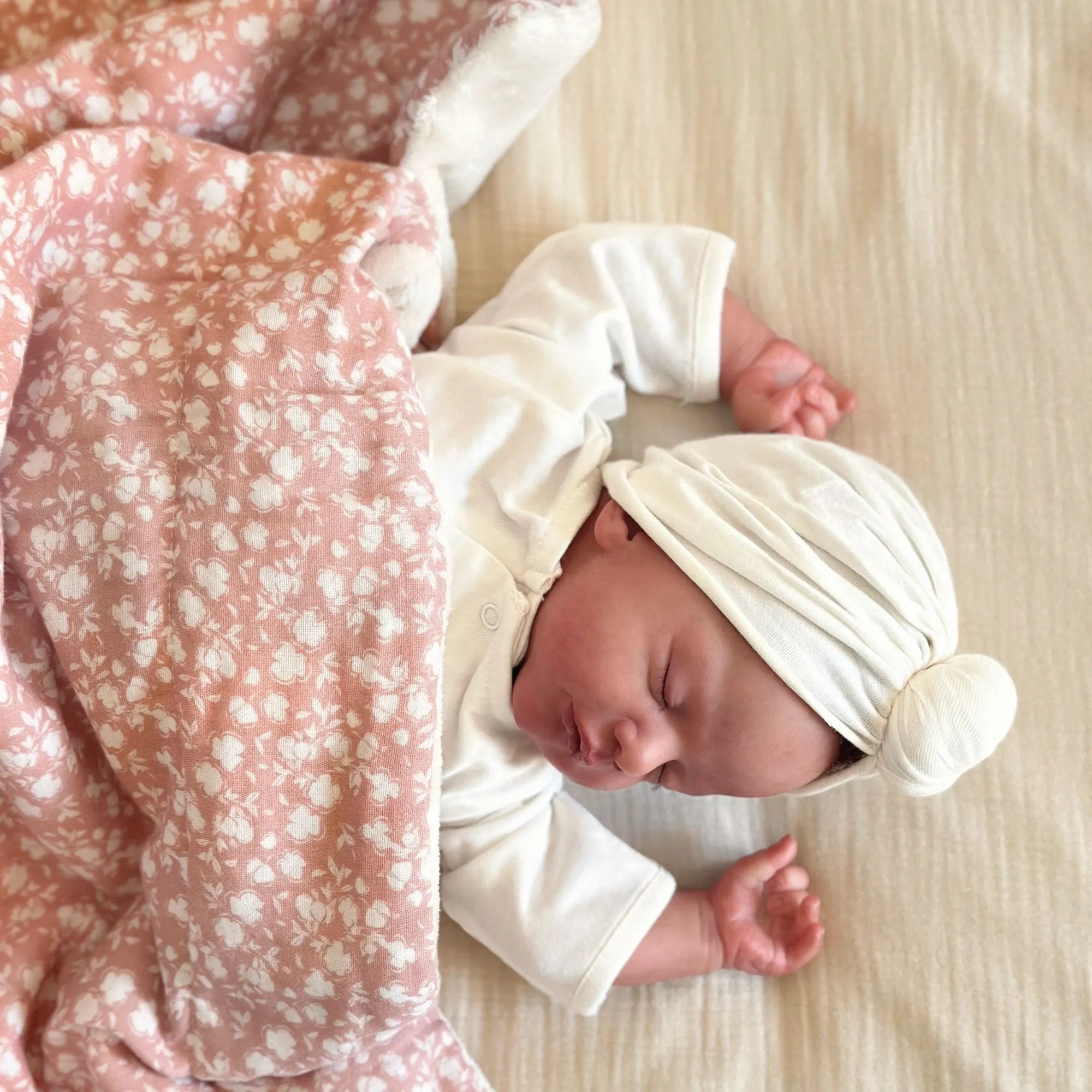 Couverture bébé Snuggle - Bloom blush