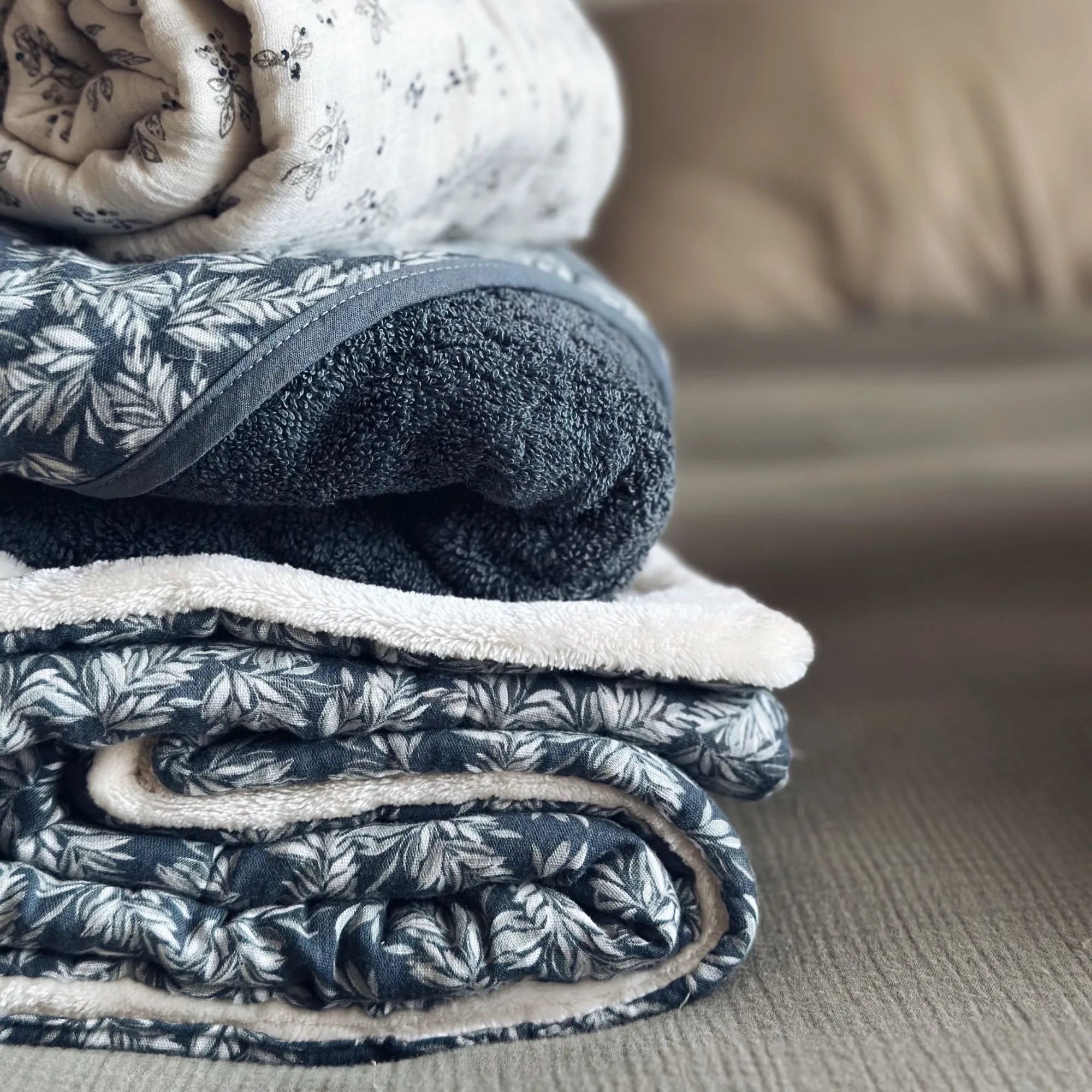 Couverture bébé Snuggle - Wild sage