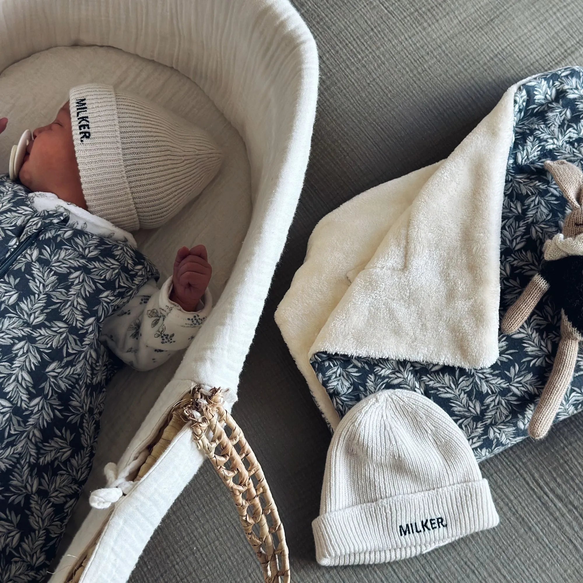 Couverture bébé Snuggle - Wild sage