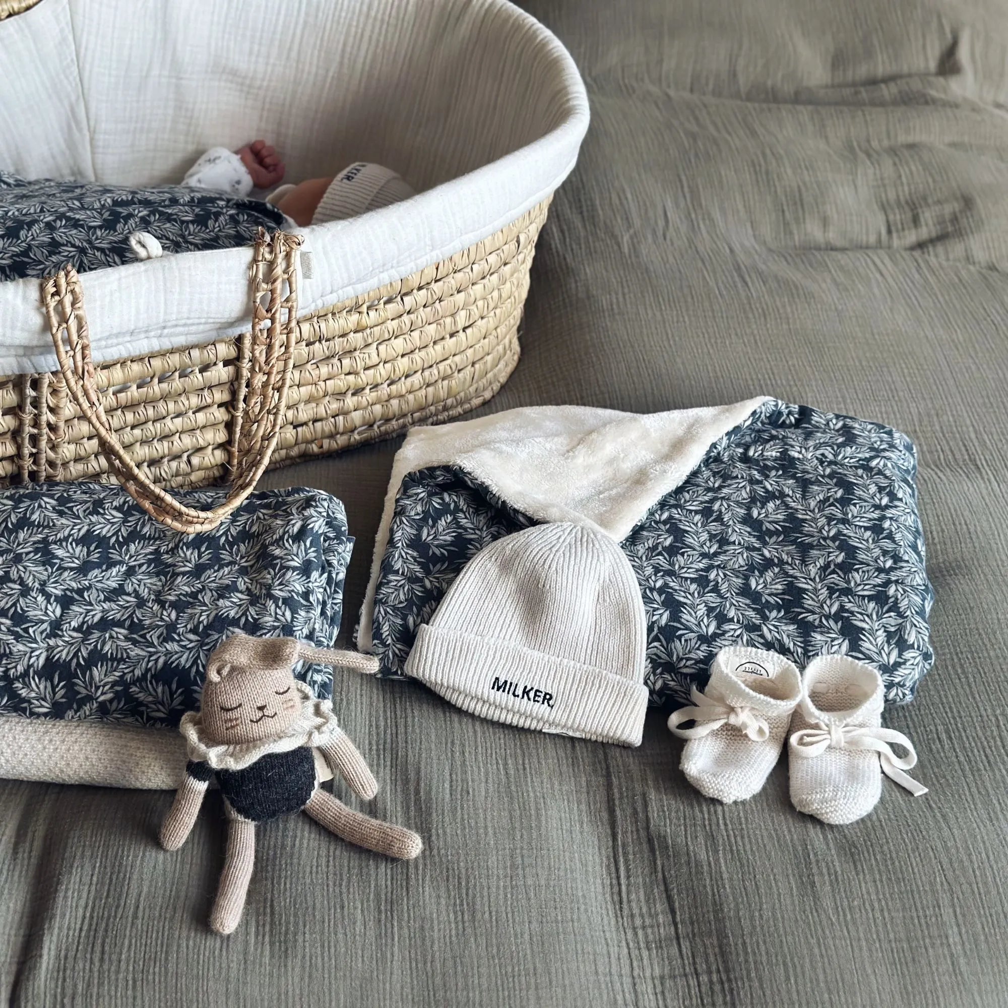Couverture bébé Snuggle - Wild sage