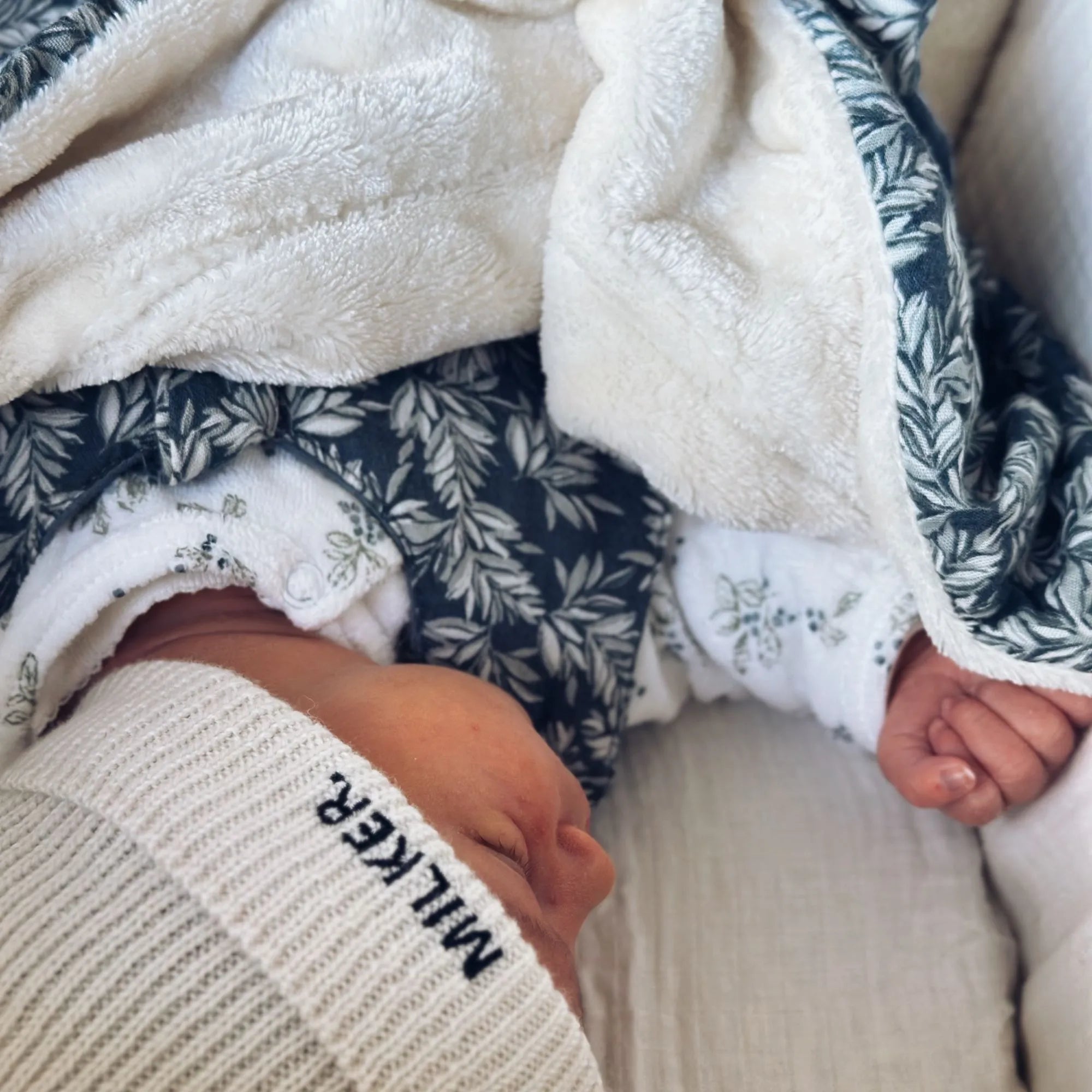 Couverture bébé Snuggle - Wild sage
