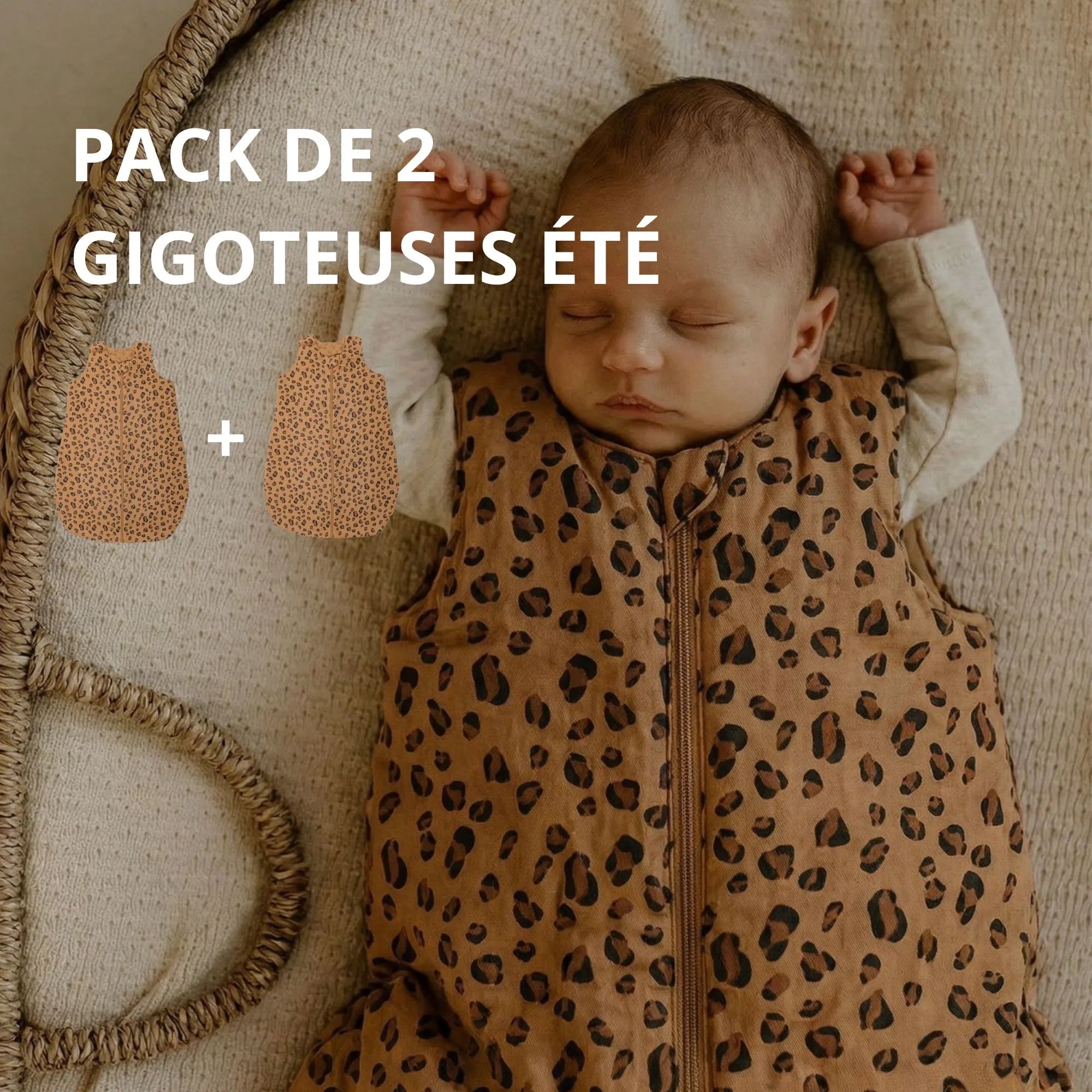 Pack de 2 gigoteuses légères - Bengal
