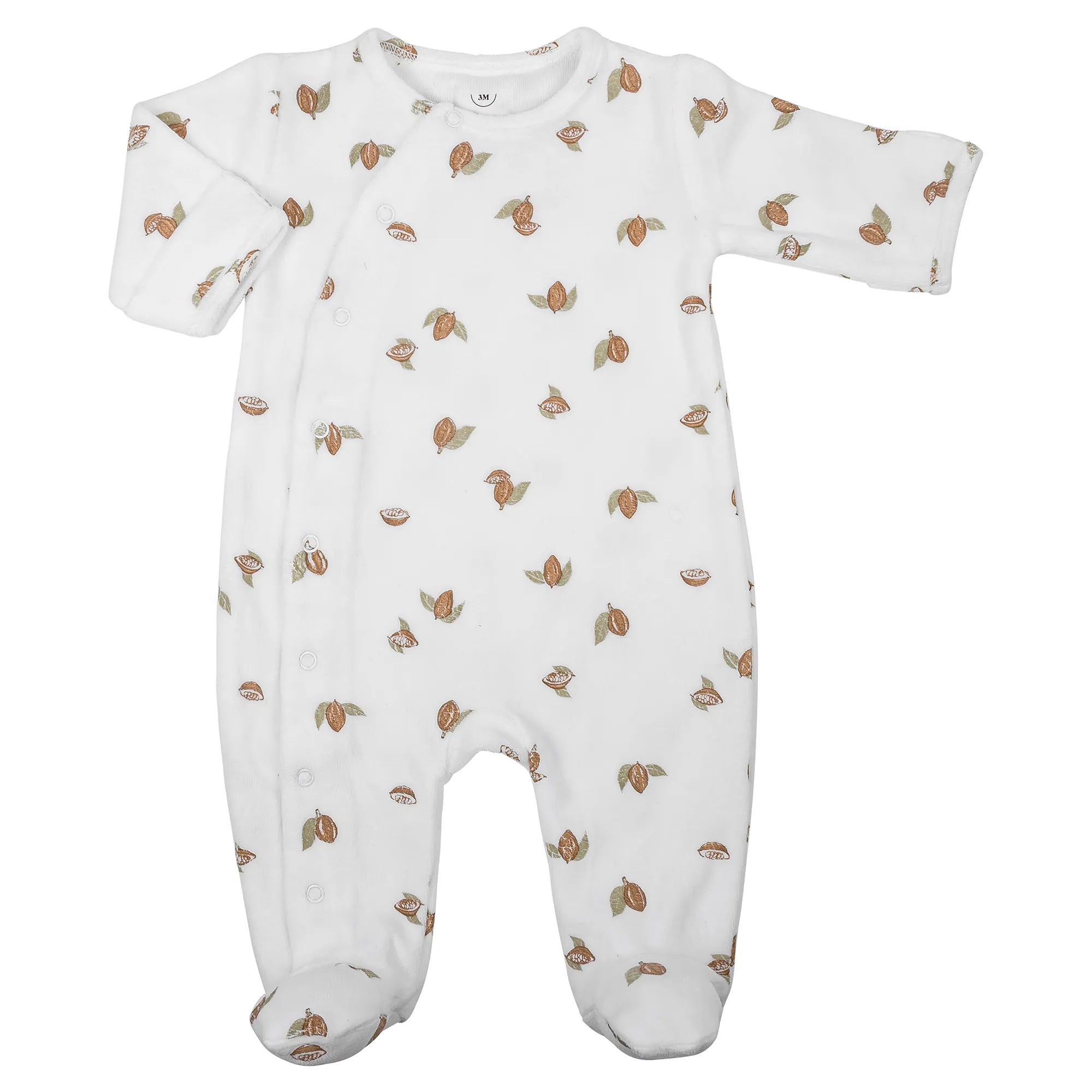 Tenue de naissance pyjama+bonnet+chaussons