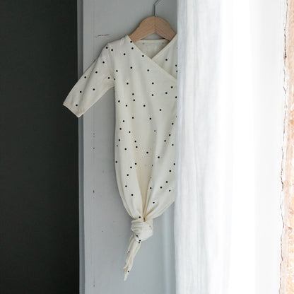 Kimono noué . Dots cream