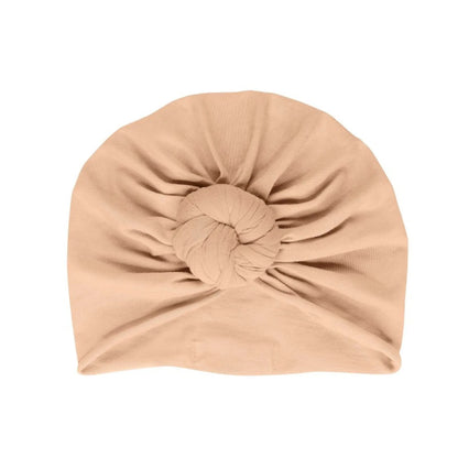 Bonnet turban - Nude