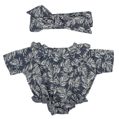 Ensemble barboteuse poupée - Wild sage