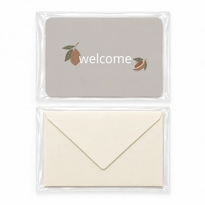 Carte welcome tonka