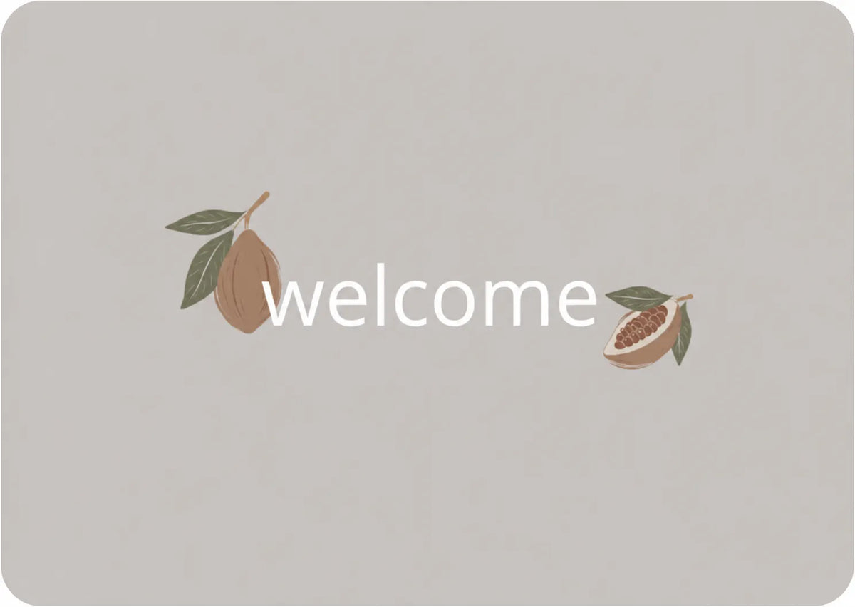 Carte welcome tonka