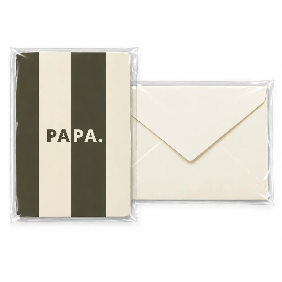 Carte papa rayure