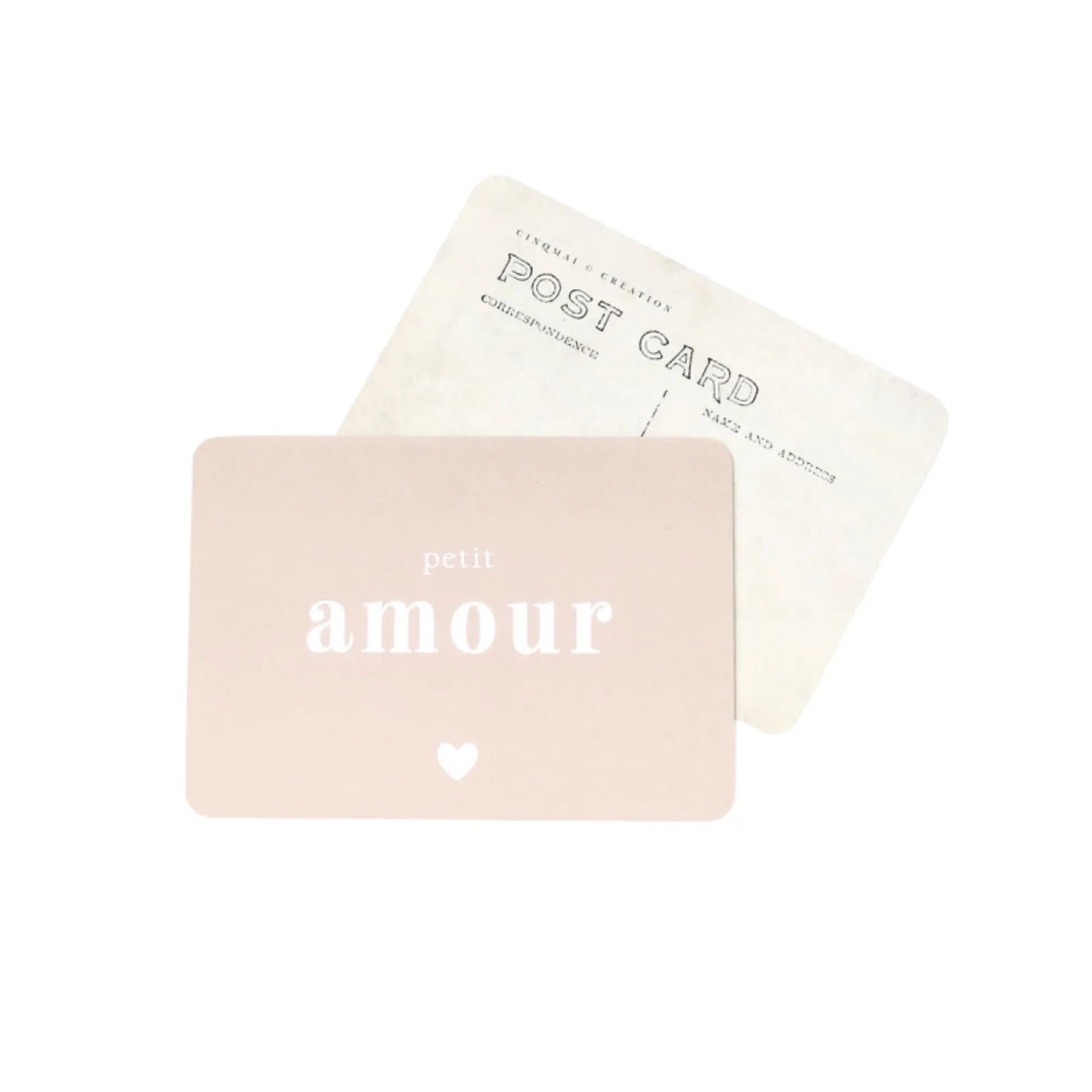 CINQMAI - Carte postale - Amour rose