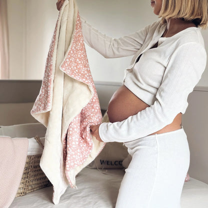Couverture bébé Snuggle  - Bloom blush