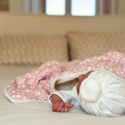 Couverture bébé Snuggle  - Bloom blush