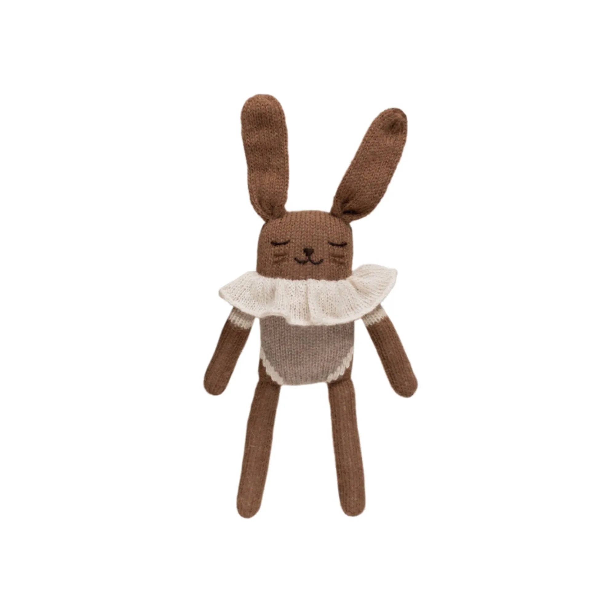 MAIN SAUVAGE - Doudou lapin - maillot avoine