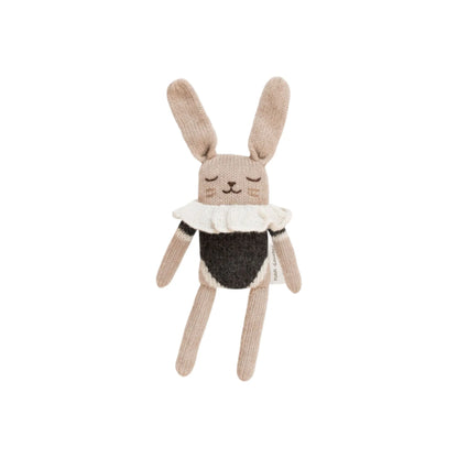 MAIN SAUVAGE - Doudou lapin - maillot noir