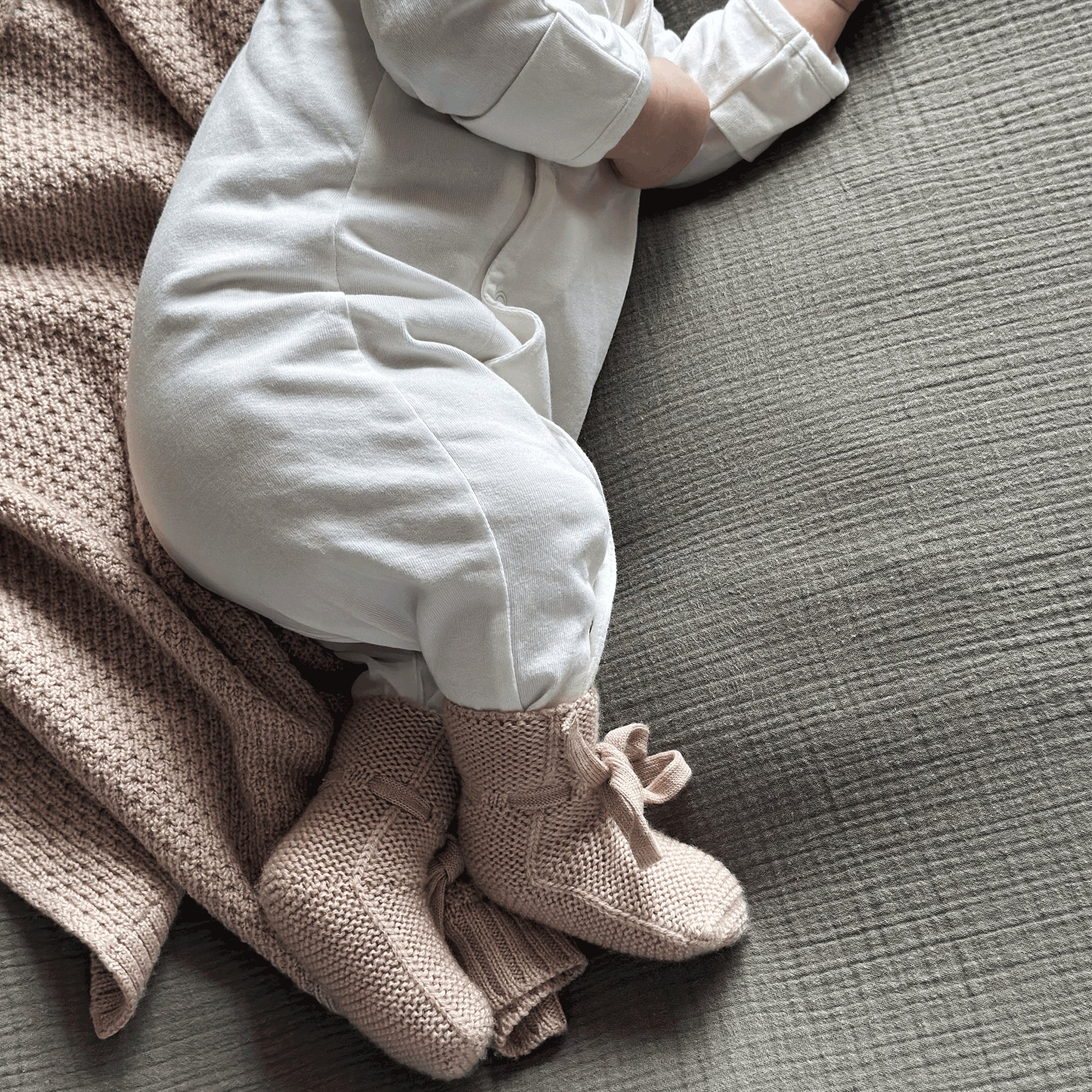 Pyjama bébé jersey - Cream