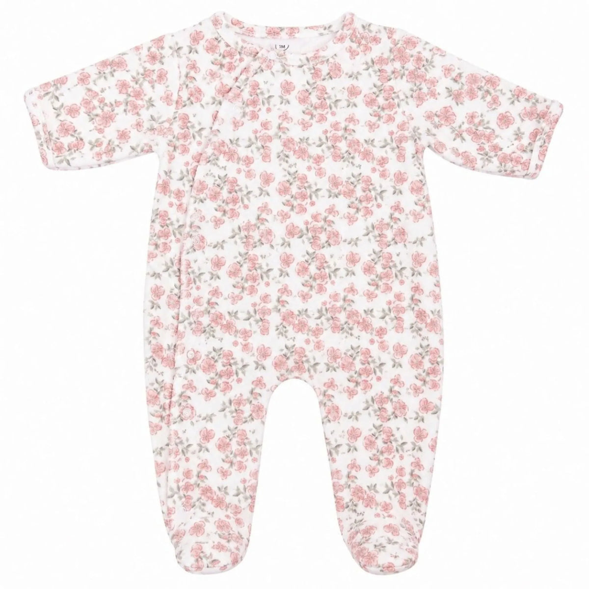 Pyjama bébé velours sweet poppy