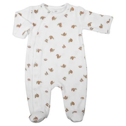 Tenue de naissance pyjama+bonnet+chaussons